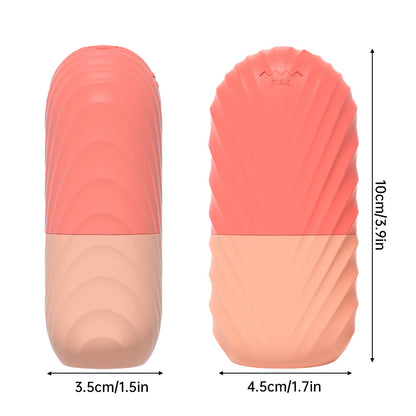Ice cube mold for reducing swelling and massaging