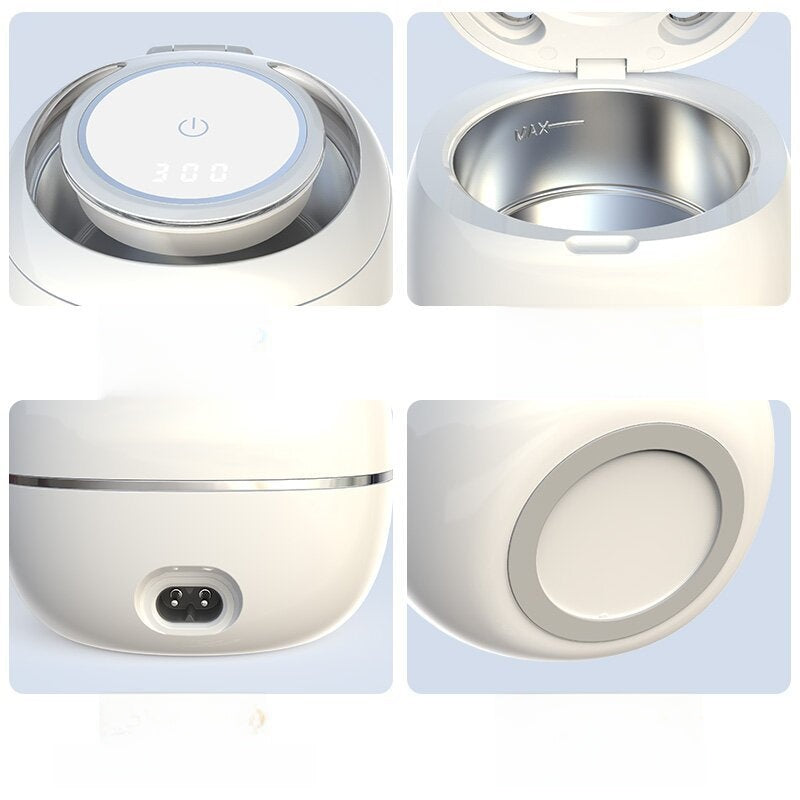 Ultrasonic dental appliance cleaner